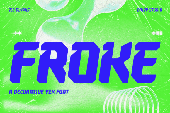 Froke: A Bold Typeface for Modern Digital Design