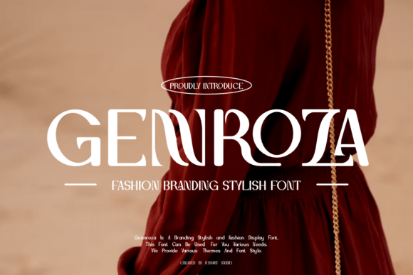 Gennroza: Elevate Your Brand with Modern Typography