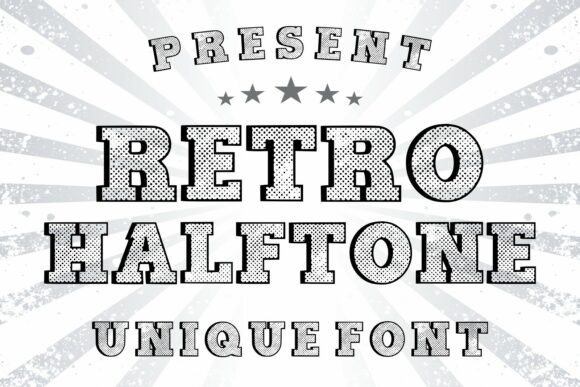 Retro Halftone: The Grunge Font Elevating Modern Design