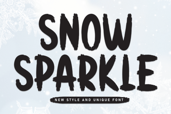 Snow Sparkle: The Friendly Font for Modern Design