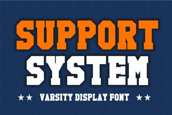Support System: A Bold Typeface for Dynamic Branding